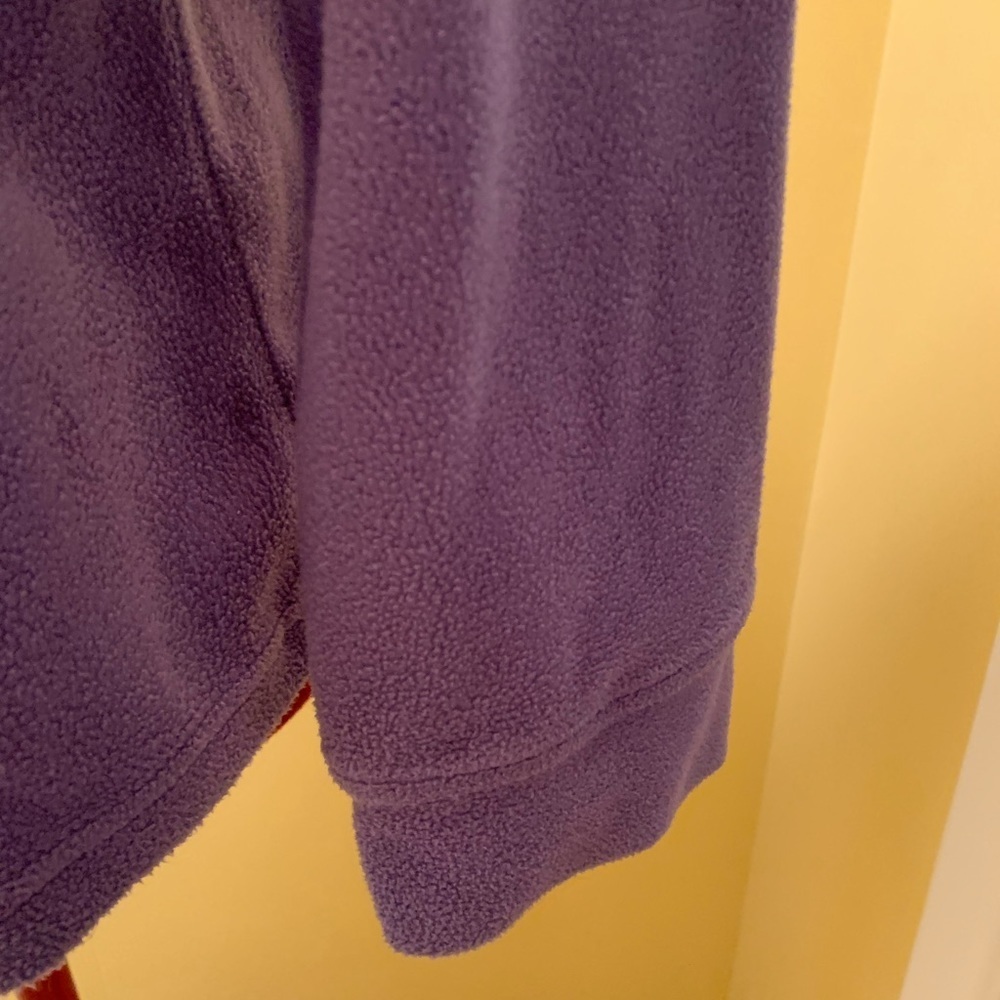 Jasmine Rose Purple Fleece Hoodie jacket - Picture 3 of 9